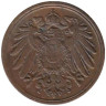  Германская империя. 1 пфенниг 1913 год. (D) 
