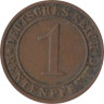  Веймарская республика. 1 рентенпфенниг 1923 год. (E) 