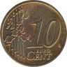  Германия. 10 евроцентов 2003 год. Бранденбургские ворота. (F) 