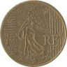  Франция. 50 евроцентов 2001 год. Сеятельница. 