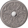  Дания. 5 крон 2002 год. 