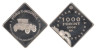  Венгрия. 1000 форинтов 2006 год. Автомобиль Форд Т. 