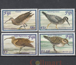 Набор марок. Фиджи 2004 год. Болотные птицы. (4 марки)