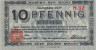  Бона. Германия. Кёльн 10 пфеннигов 1920 год. Нотгельд. (XF) 
