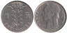  Бельгия. 1 франк 1977 год. BELGIQUE 