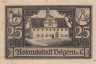  Бона. Германия. Бельгерн 25 пфеннигов 1921 год. Нотгельд. (VF) 