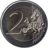  Франция. 2 евро 2022 год. 90 лет со дня рождения Жака Ширака. 