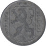  Бельгия. 1 франк 1943 год. Лев. BELGIE - BELGIQUE. 