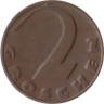  Австрия. 2 гроша 1935 год. 