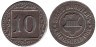  Германия. Мюнстер. 10 пфеннигов 1918 год. Нотгельд. 