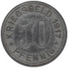  Германия. Меттман. 50 пфеннигов 1917 год. Памятник. (нотгельд) 
