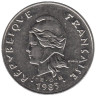  Французская Полинезия. 50 франков 1985 год. Остров Муреа. 