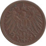  Германская империя. 1 пфенниг 1904 год. (A) 