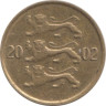  Эстония. 10 сентов 2002 год. 