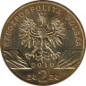  Польша. 2 злотых 2010 год. Летучая мышь. 
