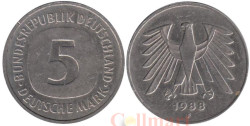 Германия (ФРГ). 5 марок 1988 год. (F)