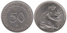  ФРГ. 50 пфеннигов 1982 год. (G) 