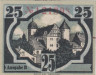  Бона. Германия. Гримма 25 пфеннигов 1920 год. Нотгельд. (XF) 