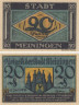  Бона. Германия. Майнинген 20 пфеннигов 1921 год. Нотгельд. (XF) 