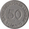  ФРГ. 50 пфеннигов 1949 год. (F) 