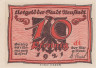  Бона. Германия. Арнштадт 10 пфеннигов 1921 год. Серия dt. Нотгельд. (XF) 