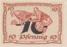  Бона. Германия. Арнштадт 10 пфеннигов 1921 год. Серия dt. Нотгельд. (XF) 
