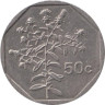  Мальта. 50 центов 1995 год. Девясил. 