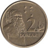  Австралия. 2 доллара 1999 год. Австралийский абориген. 