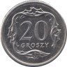  Польша. 20 грошей 2008 год. Герб. 