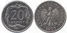  Польша. 20 грошей 2008 год. 