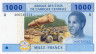  Бона. Центральная Африка, Камерун (литера U) 1000 франков 2002 год. Лесозаготовка. (Пресс) 