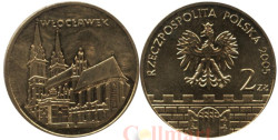 Польша. 2 злотых 2005 год. Влоцлавек.