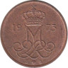  Дания. 5 эре 1973 год. 