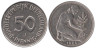  ФРГ. 50 пфеннигов 1983 год. (J) 