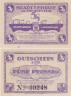  Бона. Германия. Лерте 5 пфеннигов 1921 год. Нотгельд. (XF) 