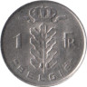 Бельгия. 1 франк 1978 год. Надпись на голландском - BELGIË. 