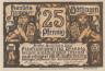  Бона. Германия. Гёттинген 25 пфеннигов 1920 год. Нотгельд. (XF) 