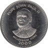  Сомали. 25 шиллингов 2000 год. Лица тысячелетия - Папа Иоанн Павел II. 