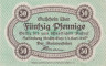  Бона. Германия (Польша). Зайтенберг (Строне-Слёнске) 50 пфеннигов 1920 год. Нотгельд. (XF) 