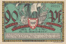  Бона. Германия. Киль 90 пфеннигов 1921 год (вариант 2). Нотгельд. (XF) 