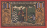  Бона. Германия. Вернигероде 10 пфеннигов 1921 год. Нотгельд. (XF) 