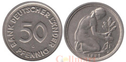ФРГ. 50 пфеннигов 1949 год. (G)