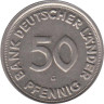  ФРГ. 50 пфеннигов 1949 год. (G) 