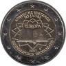  Германия. 2 евро 2007 год. 50 лет подписания Римского договора. (D) 
