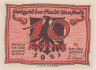  Бона. Германия. Арнштадт 10 пфеннигов 1921 год. Серия n. Нотгельд. (XF) 