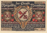  Бона. Германия. Наумбург 50 пфеннигов 1920 год. Аверс с вишенками, литера L. Нотгельд. (XF) 