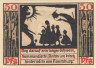  Бона. Германия. Наумбург 50 пфеннигов 1920 год. Аверс с вишенками, литера L. Нотгельд. (XF) 