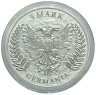 Германия. 5 марок 2022 год. Воительница с мечом и щитом. 1 унция.  