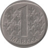  Финляндия. 1 марка 1977 год. Герб. 