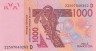  Бона. Мали 1000 франков 2022 год. Два верблюда. (Пресс) 
